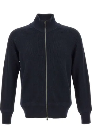 KANGRA CASHMERE M-Martello sweater med lynlås