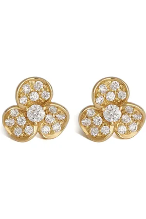 Leo Pizzo Candy Flora diamantøreringe i 18 karat guld