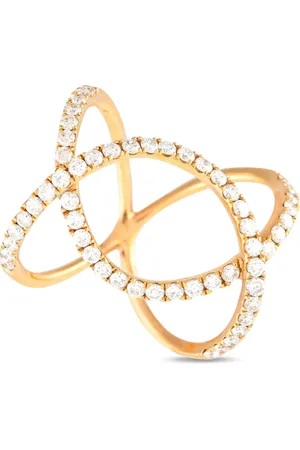 LB Exclusive Ring i 18 karat guld med diamant