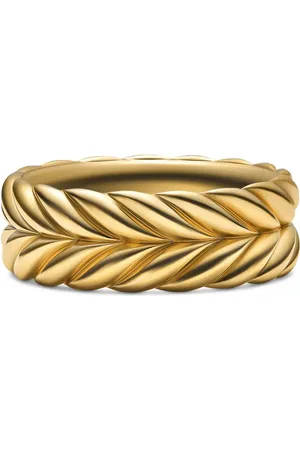 David Yurman Chevron-ring i 18 karat guld