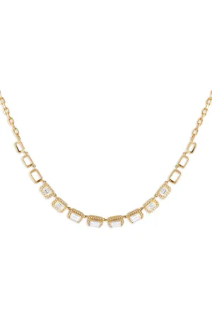 LB Exclusive Halskæde i 18 karat guld med diamant