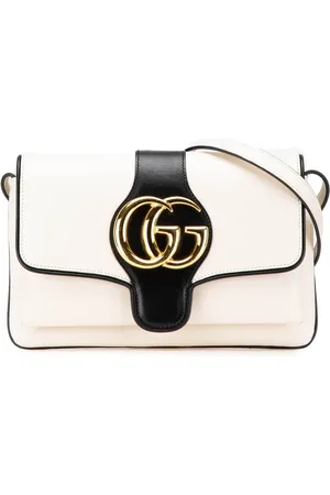 Gucci Lille tofarvet Arli crossbody-taske i læder fra 2000-2015
