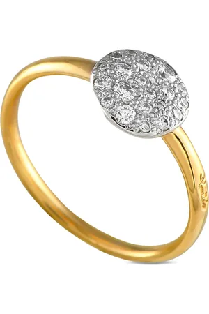 Pomellato Sabbia ring i 18 karat guld med diamant