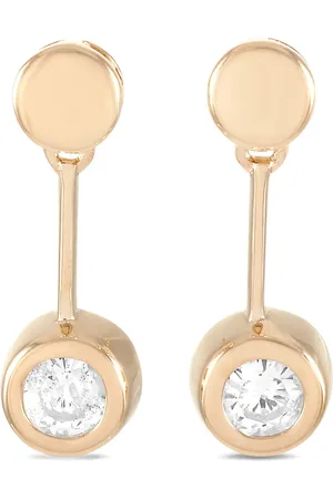 LB Exclusive Diamantøreringe i 14 karat gult guld
