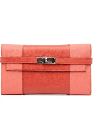 Hermès Lang Epsom Flag Kelly Longue pung fra 2011