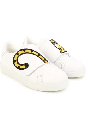 Kenzo Tigerprægede slip-on sneakers