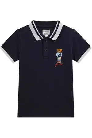 Guess Polo med kontrastkant