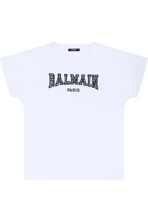 Balmain T-shirt med logotryk