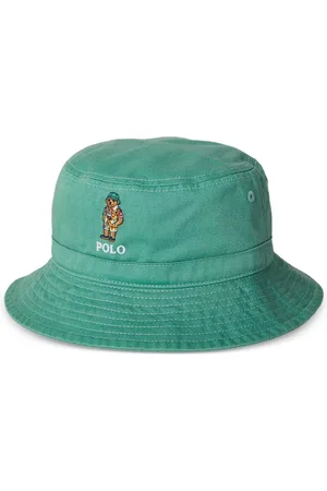 Ralph Lauren Bøllehat med broderi