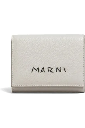 Marni Læderpung med logobroderi