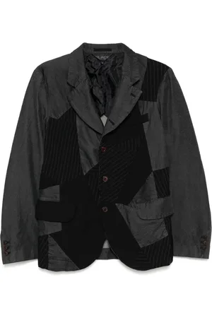 Comme des Garçons Blazer med patchwork