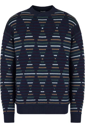 Giorgio Armani Sweater i geometrisk-jacquard