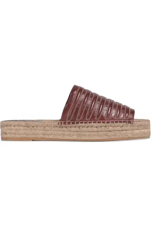 Brunello Cucinelli Espadriller i læder