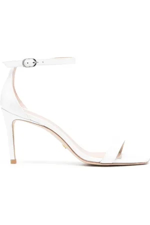 Stuart Weitzman NuNakedCurve 85mm lædersandaler