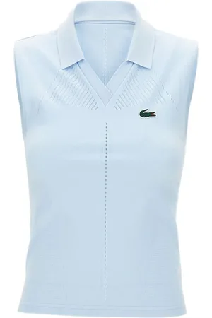 Lacoste Strikket top med broderet logo