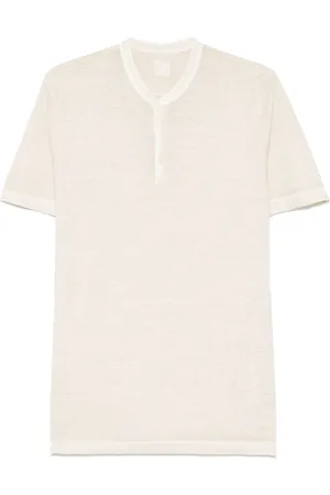 120% Lino Meleret henley-T-shirt