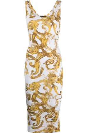 VERSACE Kjole med baroktryk