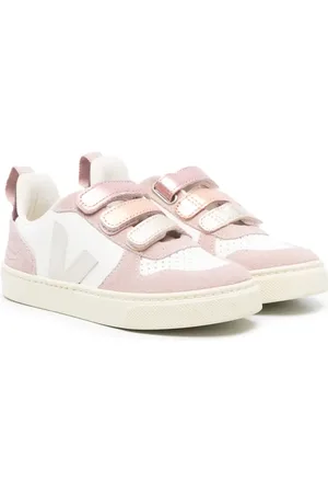 BONPOINT X Veja Kids ruskindssneakers