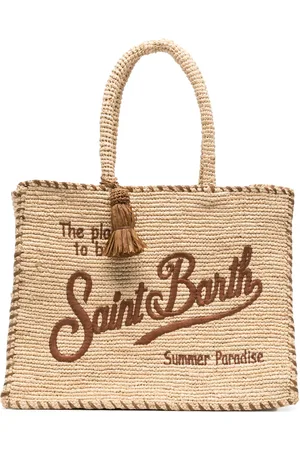 MC2 SAINT BARTH Vanity tote i bast