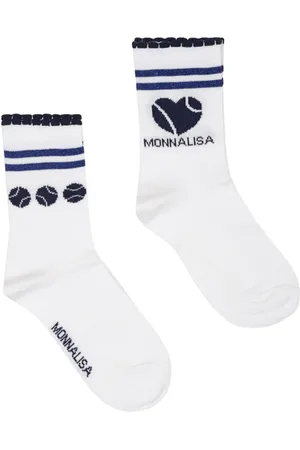 MONNALISA Strømper med jacquard-logo
