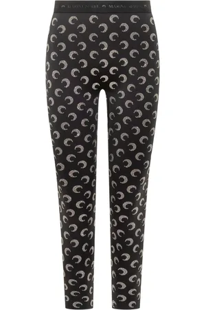 Marine Serre Leggings med stenudmykning