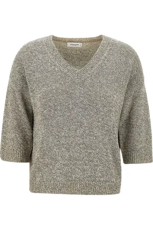 KANGRA CASHMERE Trøje med V-hals