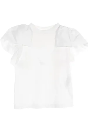 Alexander McQueen T-shirt med flæser fra 2010