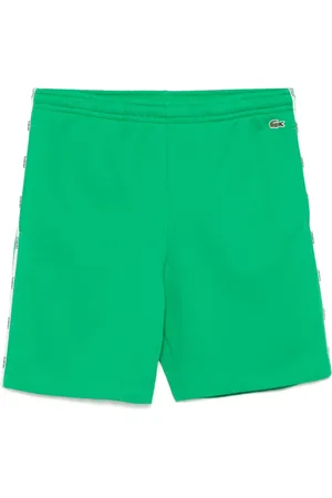 Lacoste Shorts i bomuld med logokant