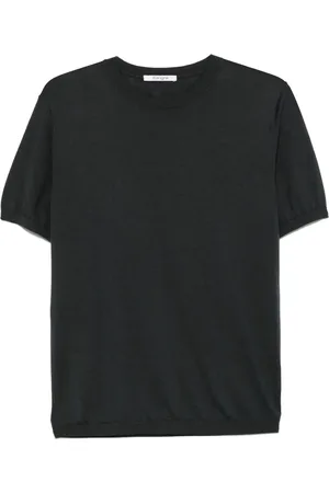 KANGRA CASHMERE Fintribbet T-shirt