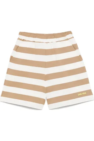 DOUUOD KIDS Stribede træningsshorts