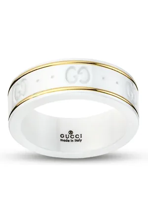 Gucci Icon Blossom ring i 18 karat gulguld med zirkon