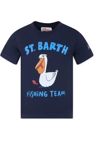 MC2 SAINT BARTH T-shirt med logotryk