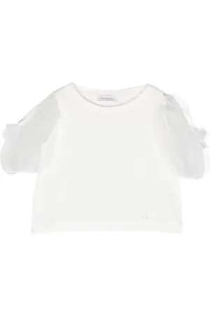 MONNALISA T-shirt med korte pufærmer
