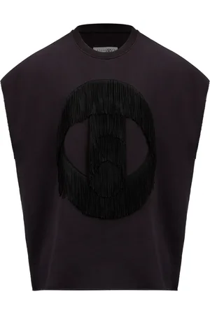 Maison Margiela Vest med øje-frynser
