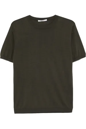 KANGRA CASHMERE Fintribbet T-shirt