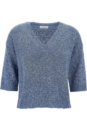 KANGRA CASHMERE Trøje med V-hals