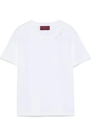 Gucci T-shirt med krystallogo