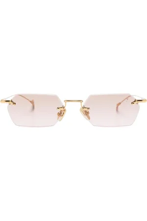 Eyepetizer Geometriske sporty solbriller med uindfattet stel