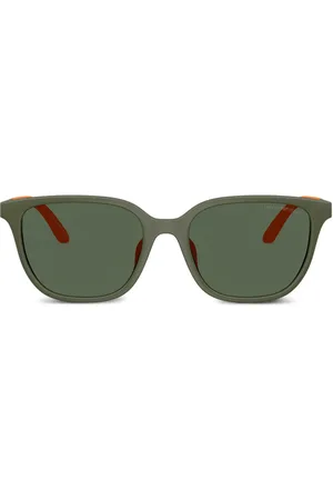 Emporio Armani Solbriller med firkantet stel
