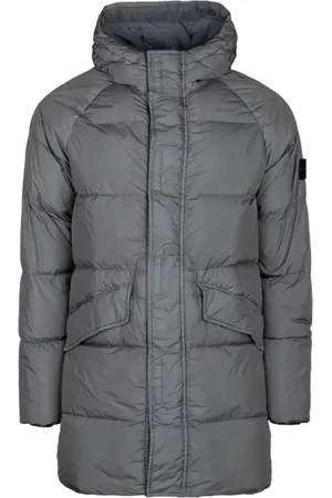 Stone Island Polstret frakke med Compass-motiv