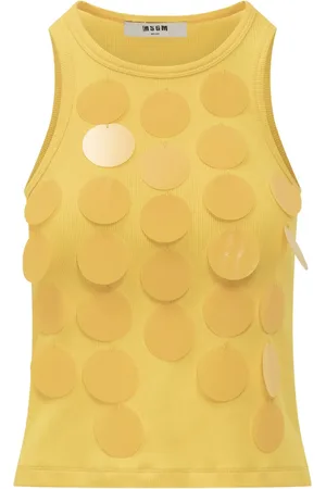 Msgm Skive-udsmykket tanktop
