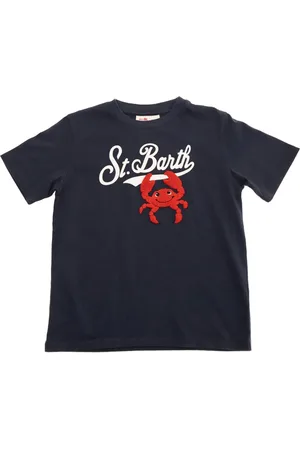 MC2 SAINT BARTH T-shirt med logotryk