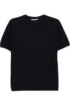 KANGRA CASHMERE Fintribbet T-shirt