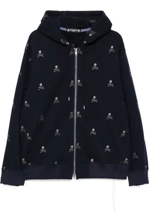 MASTERMIND JAPAN Hættetrøje med broderet logo