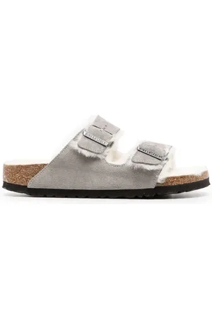 Birkenstock Arizona sandaler i lammesind