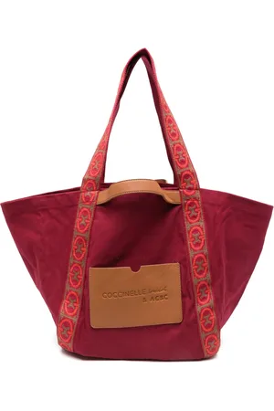 Coccinelle C-Bounce tote i lærred