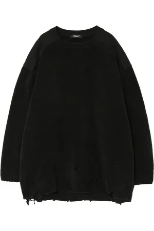 UNDERCOVER Sweater med slitageeffekt