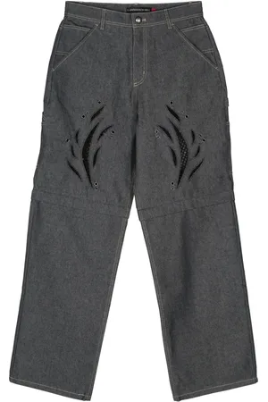 Andersson Bell Laserskårne jeans med brede ben