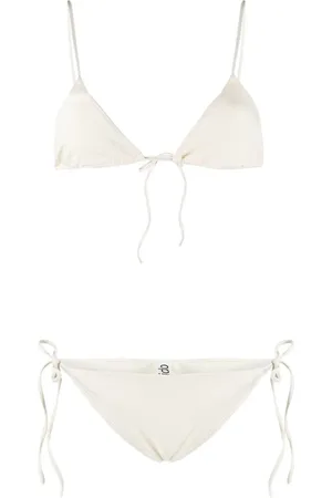 Lido Bikini med mellemhøj talje og bundet detalje