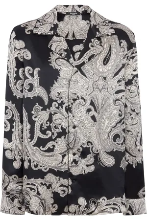 Balmain Skjorte med paisleytryk